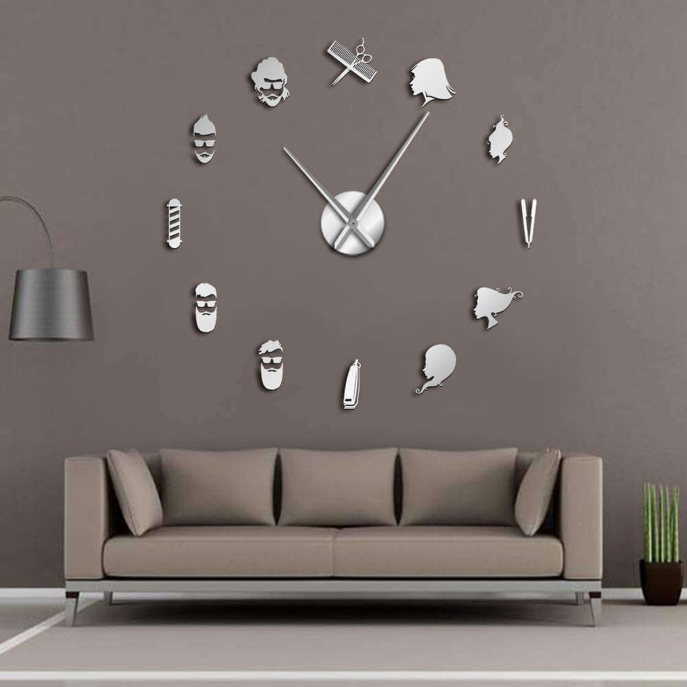DIY Large Wall Clock