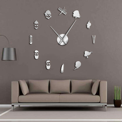 DIY Large Wall Clock