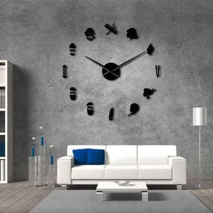 DIY Large Wall Clock